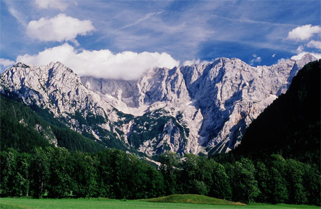 Slovenia is great for mountain biking, walking and trekking
